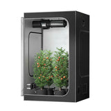 2x2 Grow Tent, 24"x24"x36 Reflective Mylar Small Grow Tents with Removable Floor Tray for Indoor Plant Growing